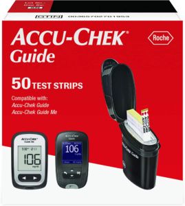 Accu Check Guide tiras reactivas para medir glucosa